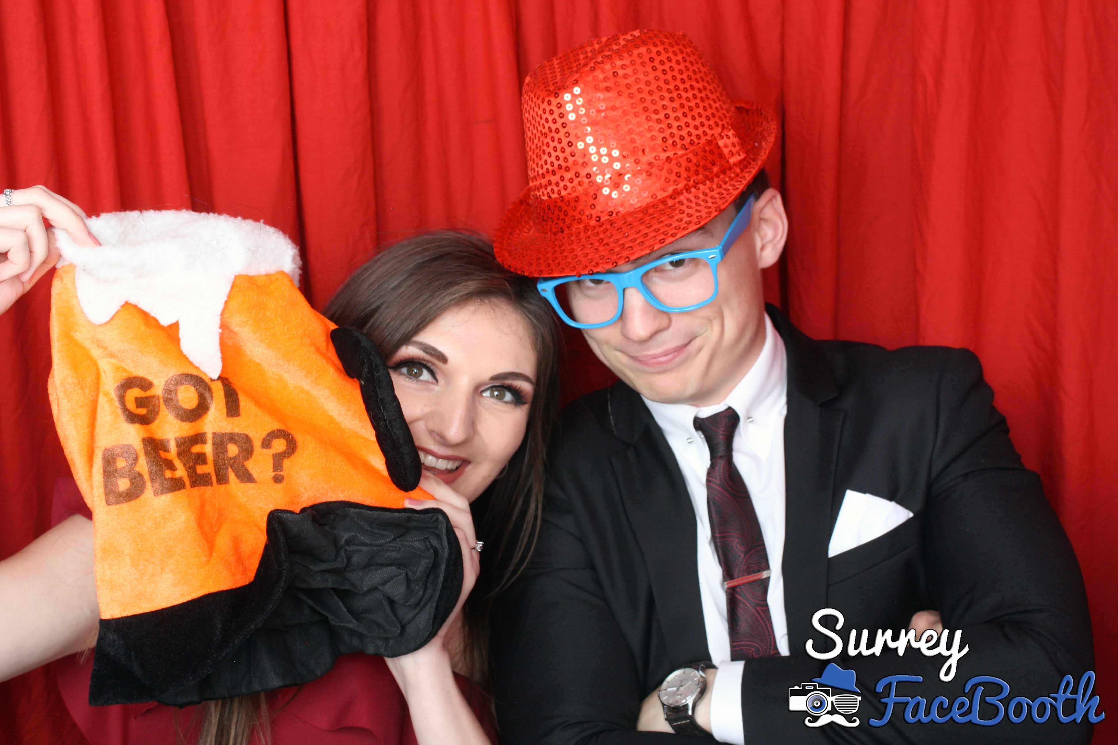 Danny and Kayleigh's Wedding | View more photos from the event at galleries.surreyfacebooth.co.uk/u/Surrey-FaceBooth/Danny-and-Kayleighs-Wedding